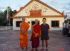 Monastery on Phnom Sihanoukville. They could speak simple English.